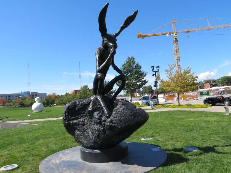 Sculpture in Pappajohn Sculpture Park, Des Moines